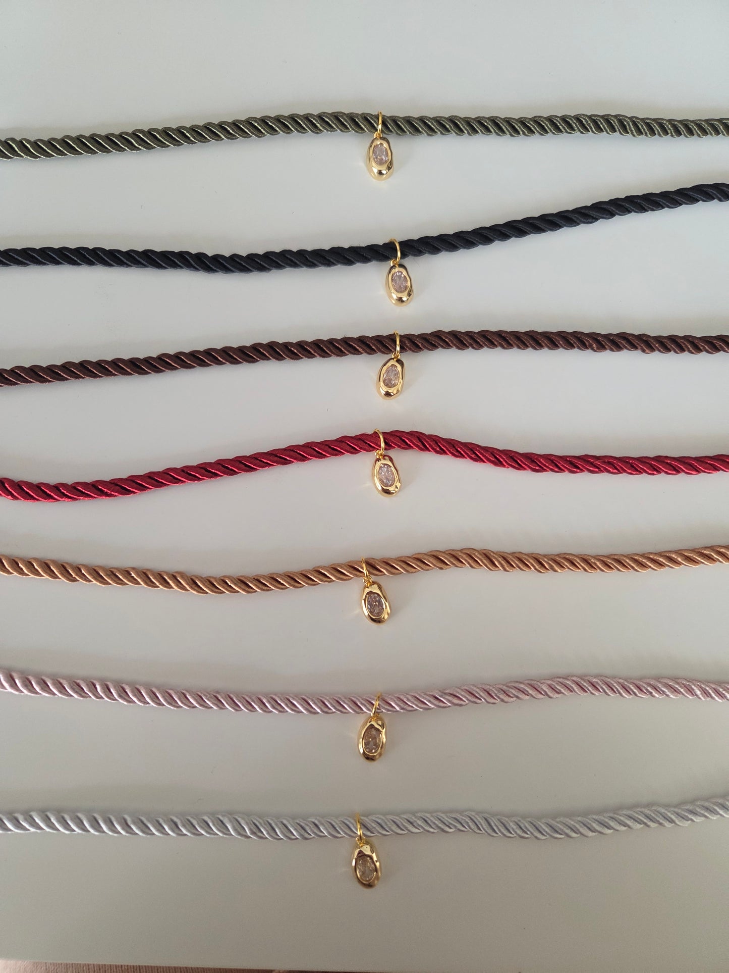 Swirl Rope Necklace