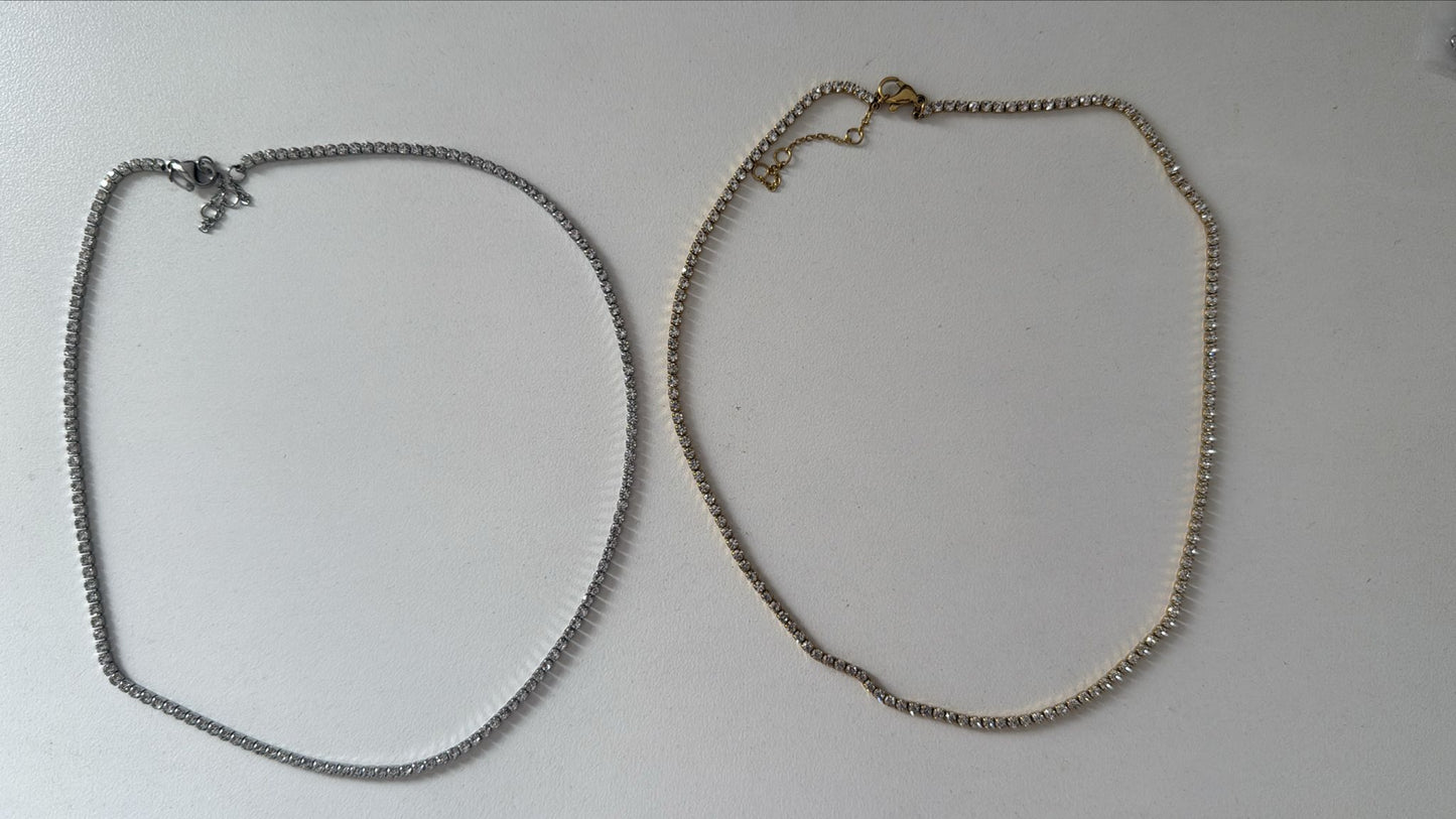 Mini Tennis Necklace