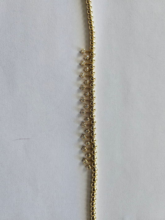 Cluster Spot Necklace