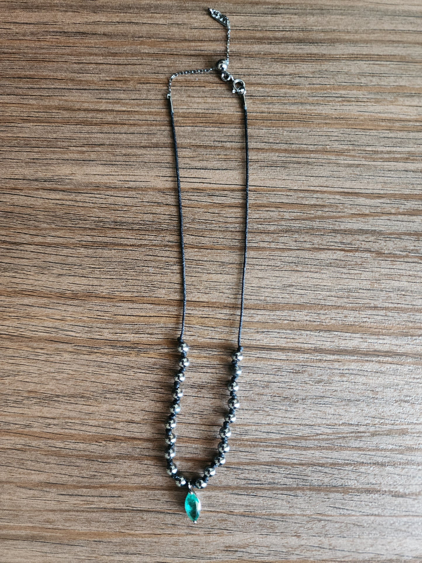 Kelly Cord Ball Knot Choker