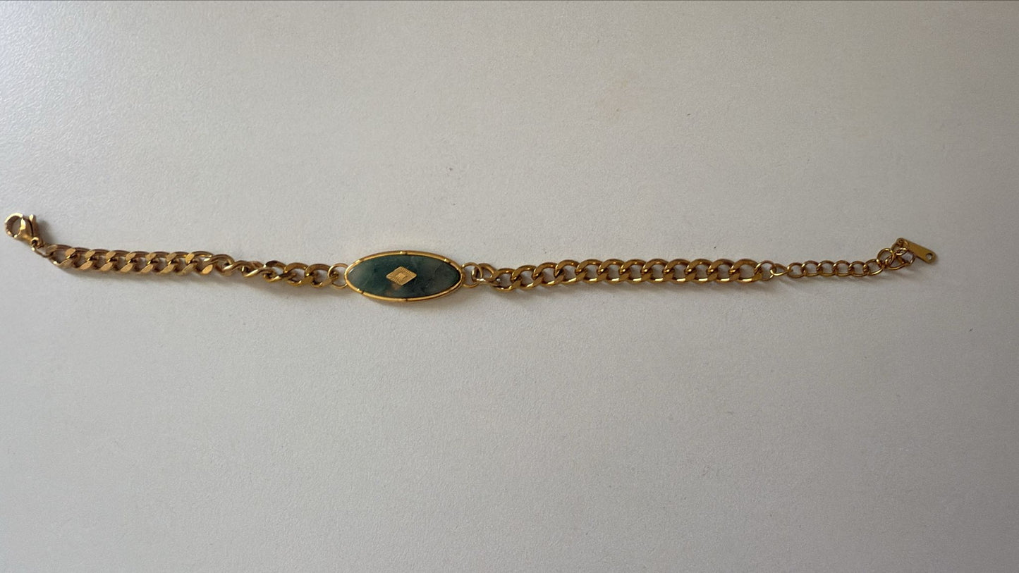 Eye Green Bracelet