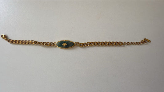 Eye Green Bracelet