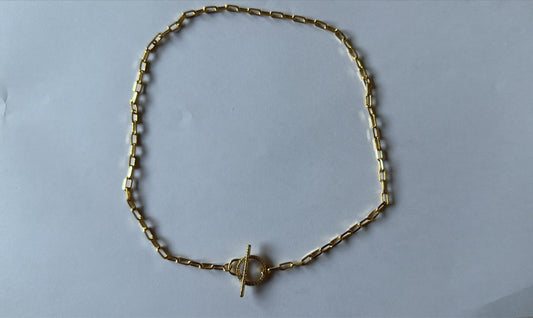Loop Paperclip Necklace
