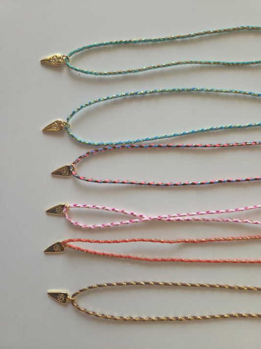 Heart Eye Rope Necklace