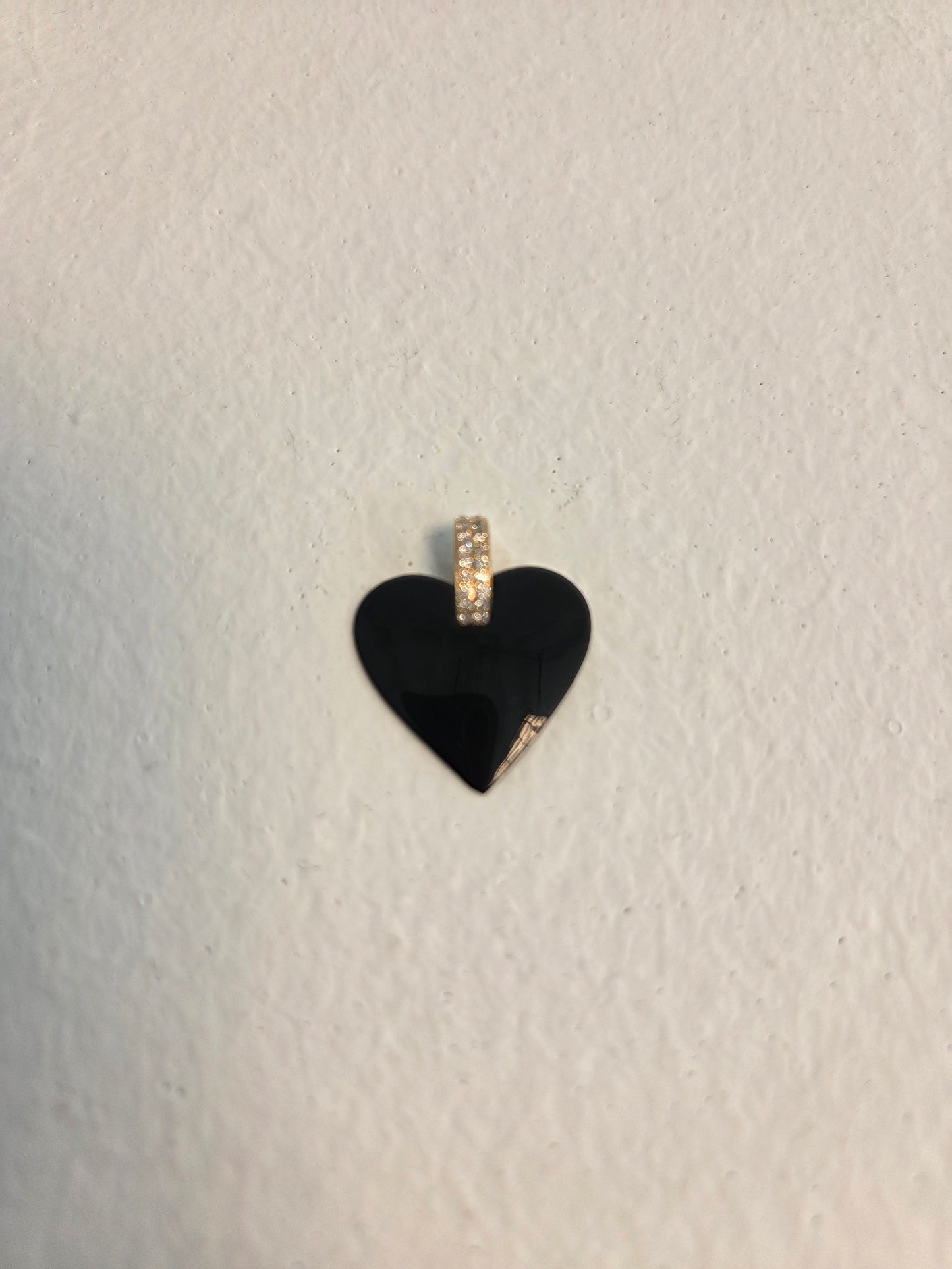 Black Heart Charm