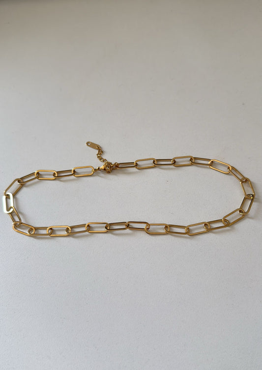 Bold Paperclip Choker