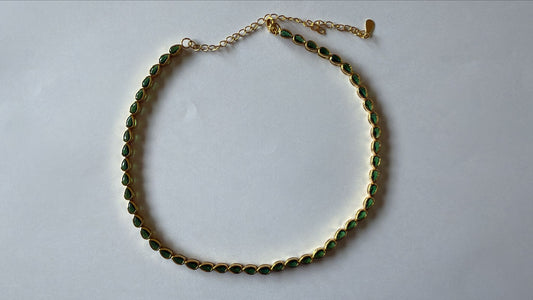 Calyx Green Necklace