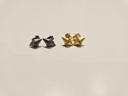 Double Cone Earrings