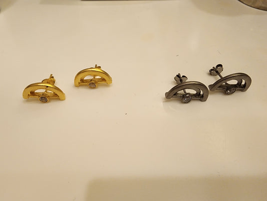 Half Circle Earrings