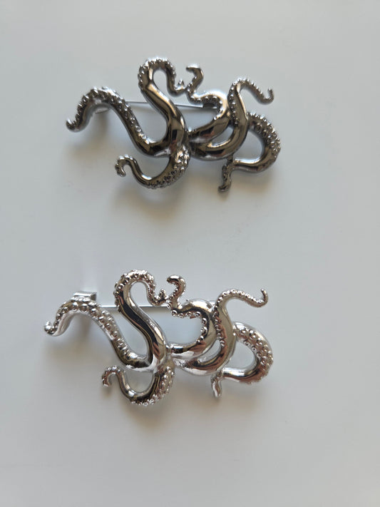 Octopus Brooch